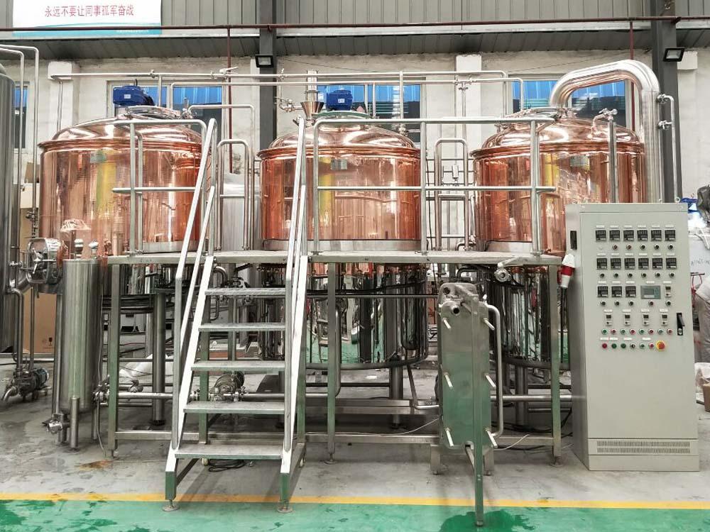 <b>15BBL Copper brewhouse</b>